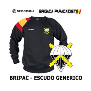 Sudadera-bandera BRIPAC – Escudo Genérico