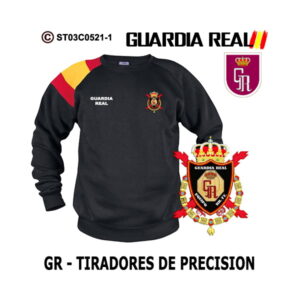 Sudadera-bandera Tiradores de Precisión – Guardia Real