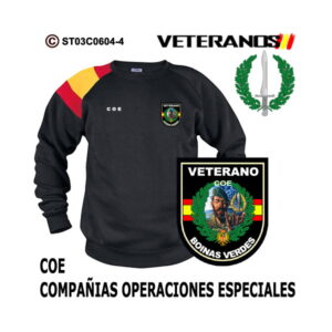 Sudadera-bandera Veterano M2 COE – Boina Verde