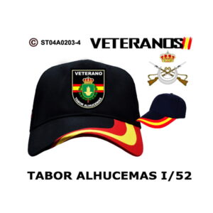 Gorra Veterano Tabor Alhucemas I/52 Grupo de Regulares