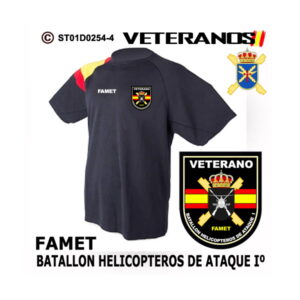Camiseta Veterano Batallón de Ataque I – FAMET
