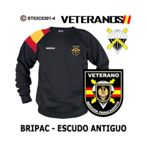 Sudadera-bandera Veterano BRIPAC – Brigada Paracaidista