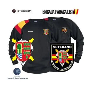 Sudadera-bandera IIIª Bandera Ortiz de Zarate BRIPAC