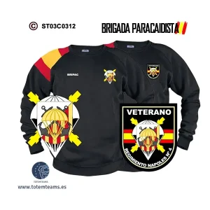 Sudadera-bandera Regimiento Nápoles Nº4 BRIPAC