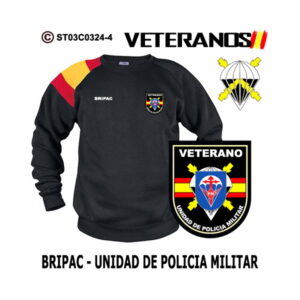 Sudadera-bandera Veterano Unidad de Policía Militar BRIPAC