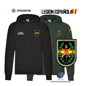 Sudadera-capucha Subinspección de la Legión Española