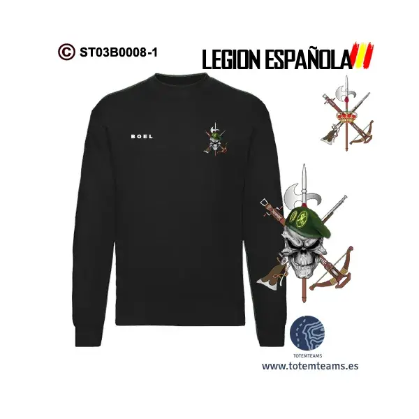 Sudadera-clásica BOEL – ¡Por España me atrevo! - Imagen 2