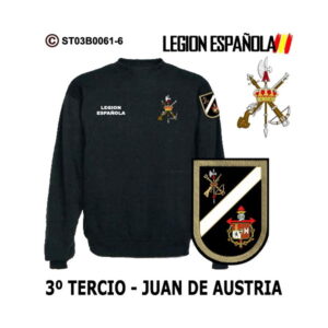 Sudadera-clásica 3º Tercio Juan de Austria – Legión Española 1977 – 1987