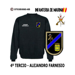 Sudadera-clásica Alejandro Farnesio 4º Tercio – Legión Española