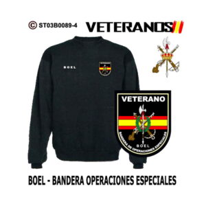 Sudadera-clásica Veterano BOEL – Bandera Operaciones Especiales