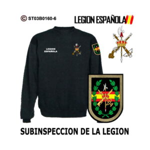Sudadera-clásica Subinspección de la Legión Española 1977 – 1987