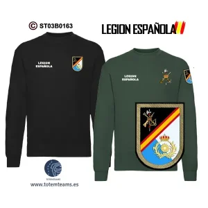 Sudadera-clásica Intendencia de la Legión Española