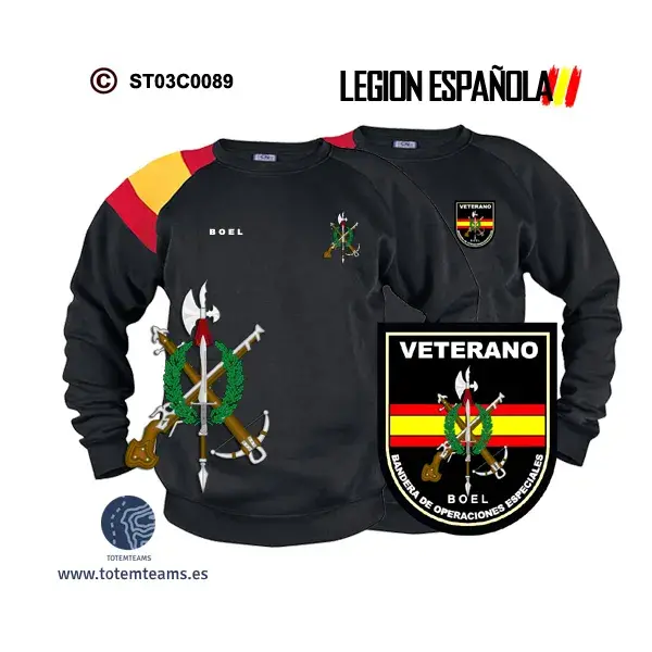 Sudadera-bandera BOEL – Bandera Operaciones Especiales