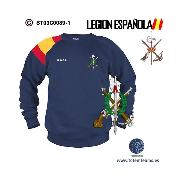 Sudadera-bandera BOEL – Bandera Operaciones Especiales - Imagen 3