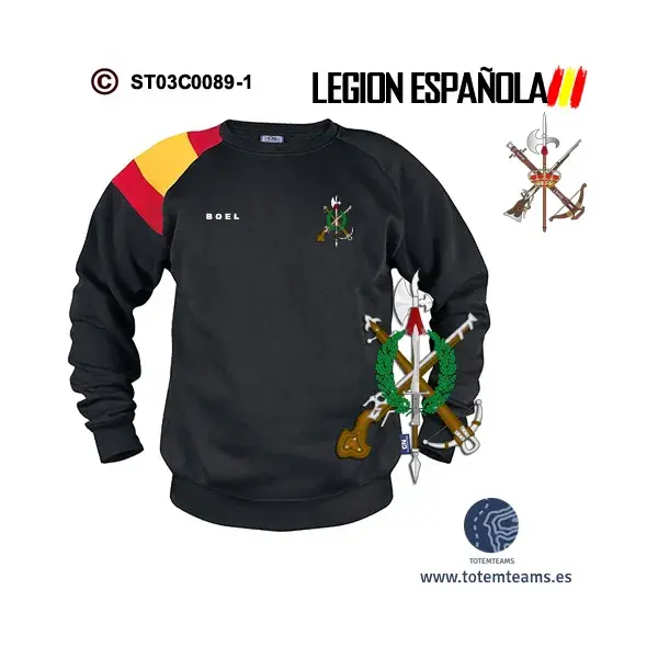 Sudadera-bandera BOEL – Bandera Operaciones Especiales - Imagen 2