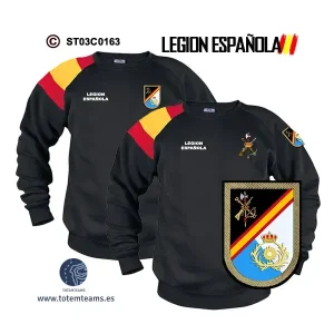 Sudadera-bandera Intendencia de la Legión Española