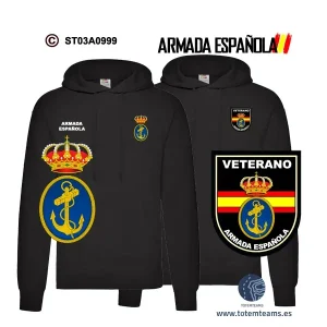 Sudadera-capucha Armada Española