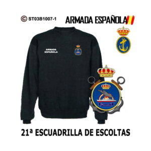 Sudadera-clásica 21ª Escuadrilla de Escoltas - Armada Española