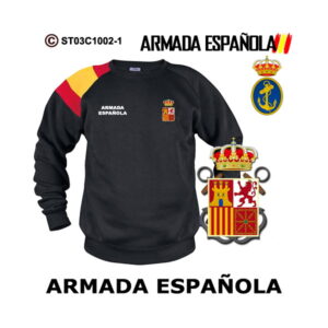 Sudadera-bandera M3 Armada Española