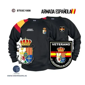 Sudadera-bandera 31ª Escuadrilla de Escoltas - Armada Española