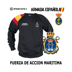 Sudadera-bandera Fuerza de Acción Marítima - Armada Española