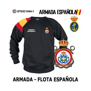 Sudadera-bandera Flota Española - Armada Española