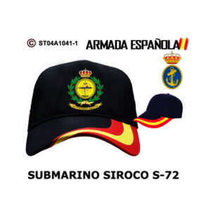 Gorra Submarino Siroco S-72 - Armada Española