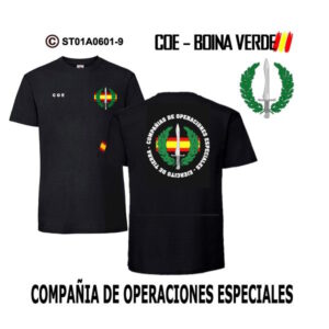 Camiseta-ES COE – Boinas Verdes Compañías Operaciones Especiales