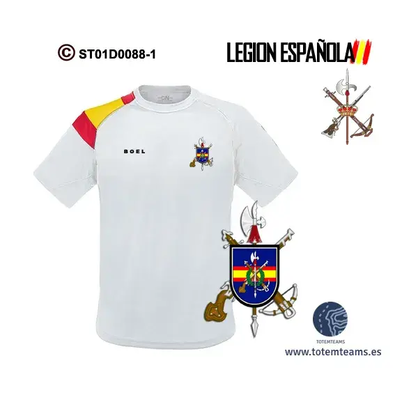 Camiseta XIXª Bandera – Maderal Oleaga – BOEL - Imagen 3