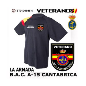 Camiseta Veterano Buque Cantabria A-15 – Armada Española