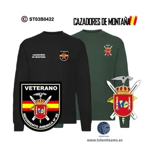 Sudadera-clásica Regimiento América 66 – Cazadores de Montaña
