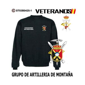 Sudadera-clásica Grupo de Artillería de Montaña Nº1 – Cazadores de Montaña