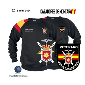 Sudadera-bandera Batallón Estella III/66 Cazadores de Montaña