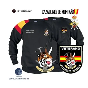 Sudadera-bandera EMMOE / Cia Los Tigres de Candanchú – Cazadores de Montaña