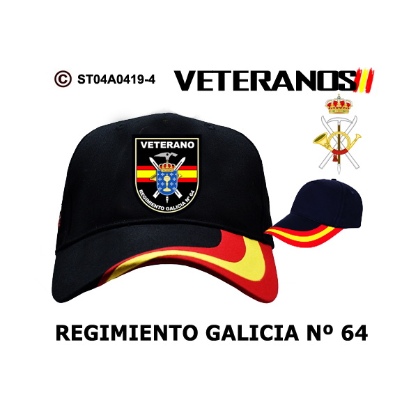 Gorra Veterano Regimiento Galicia 64 - Cazadores de Montaña