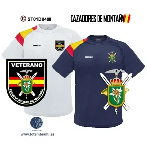 Camiseta Escuela Militar de Montaña – Cazadores de Montaña