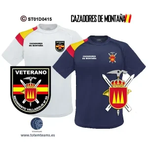 Camiseta Regimiento Valladolid nº 65 – Cazadores de Montaña