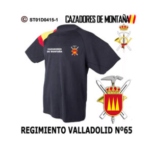 Camiseta Regimiento Valladolid nº 65 – Cazadores de Montaña