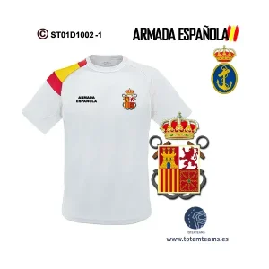 Camiseta Bandera de Proa Armada Española - Imagen 4
