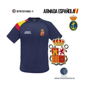 Camiseta Bandera de Proa Armada Española - Imagen 3