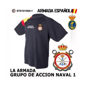 Camiseta Grupo 1 de Acción Naval – Armada Española