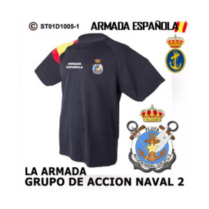 Camiseta Grupo 2 de Acción Naval – Armada Española