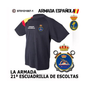 Camiseta 21ª Escuadrilla de Escoltas Armada Española