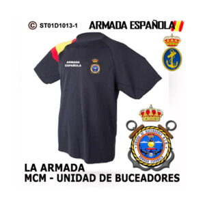 Camiseta Unidad de Buceadores M.C.M. – Armada Española