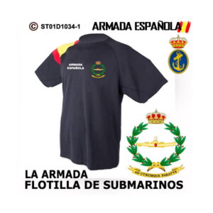 Camiseta Flotilla de Submarinos Armada Española
