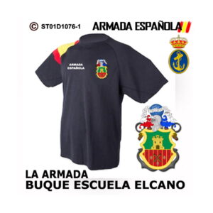 Camiseta Buque Escuela Elcano – Armada Española