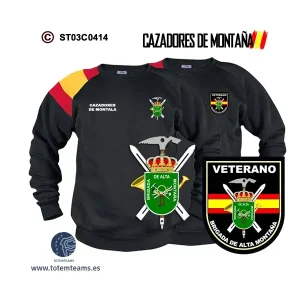 Sudadera-bandera Brigada de Alta Montaña – Cazadores de Montaña