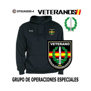 Sudadera-capucha Veterano GOE Grupos de Operaciones Especiales – Boina Verde