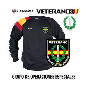 Sudadera-bandera Veterano GOE Grupos de Operaciones Especiales – Boina Verde