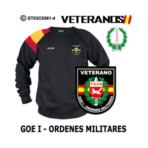 Sudadera-bandera Veterano GOE I Ordenes Militares – Boina Verde